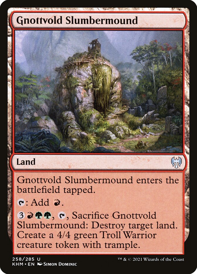 Gnottvold Slumbermound Foil