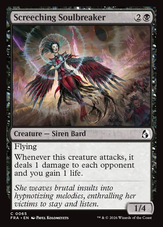 Screeching Soulbreaker Foil