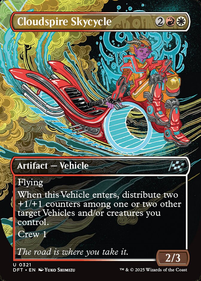 Cloudspire Skycycle Borderless Foil