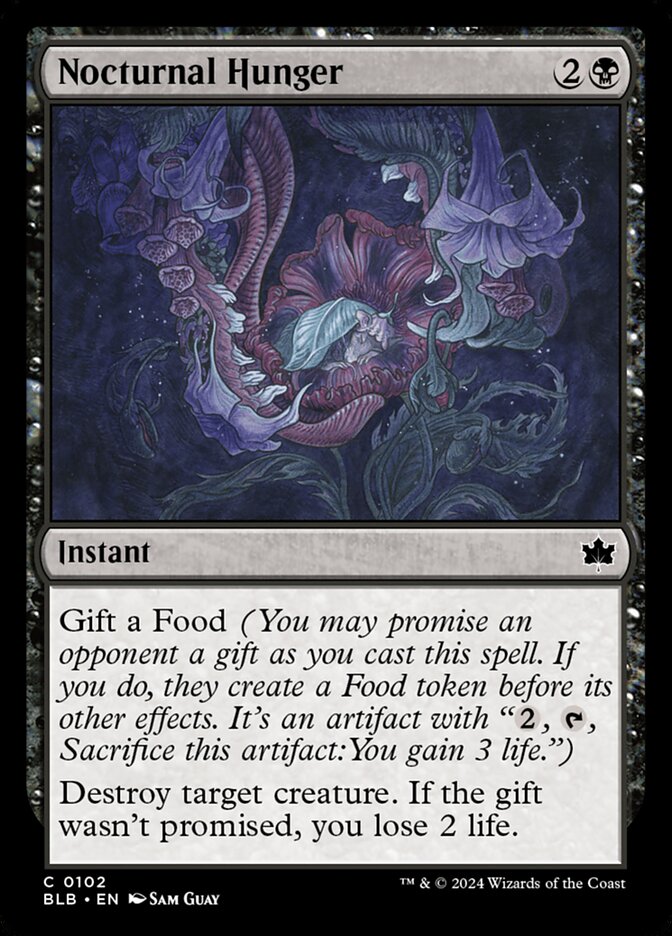Nocturnal Hunger Foil