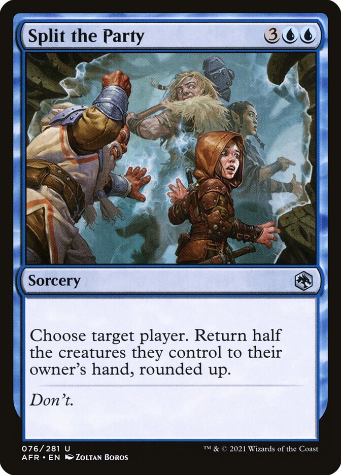 Split the Party Foil