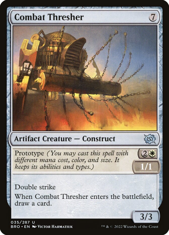 Combat Thresher Foil