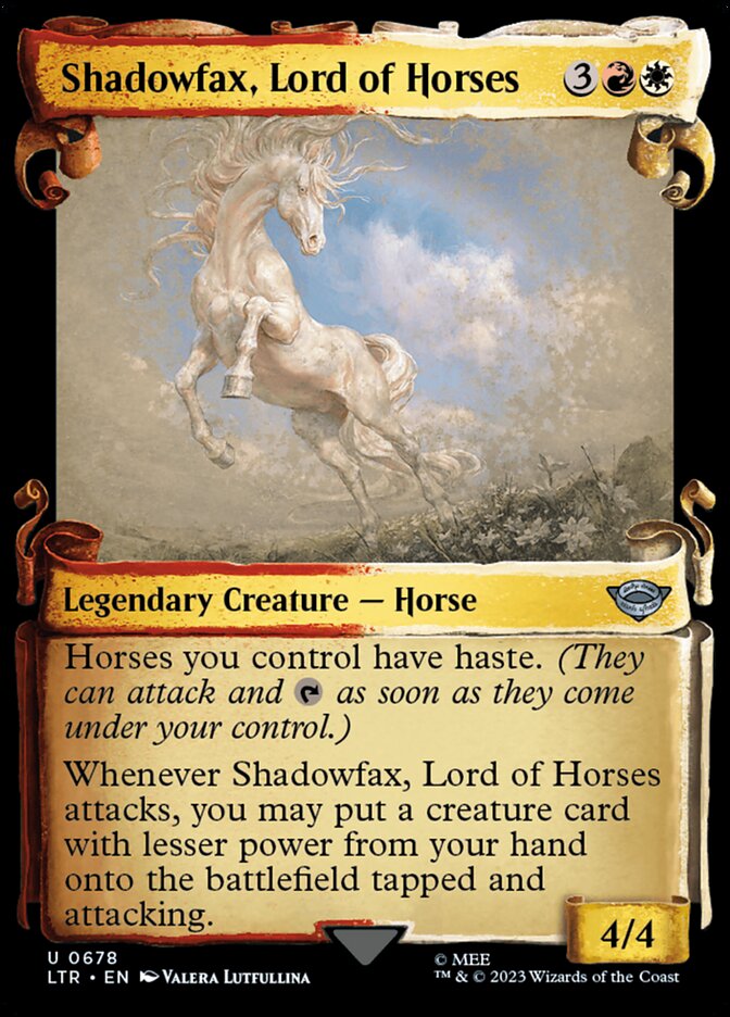 Shadowfax, Lord of Horses Showcase