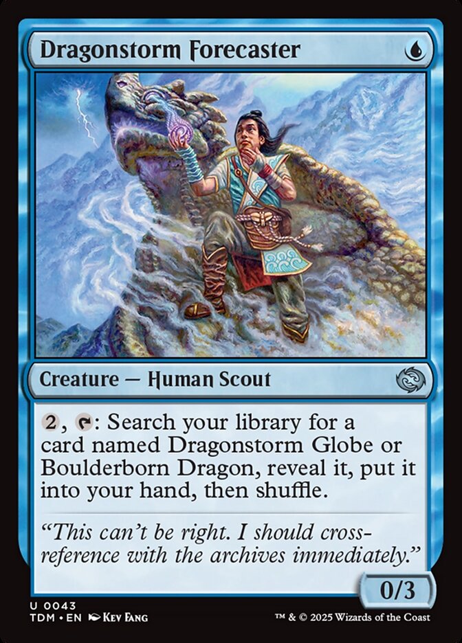 Dragonstorm Forecaster Foil