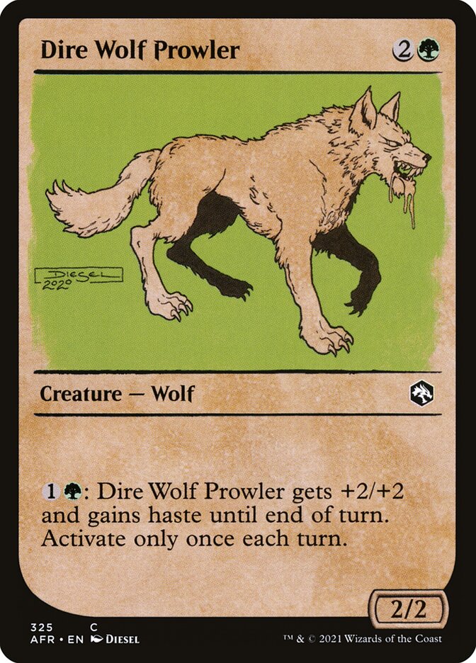 Dire Wolf Prowler Showcase