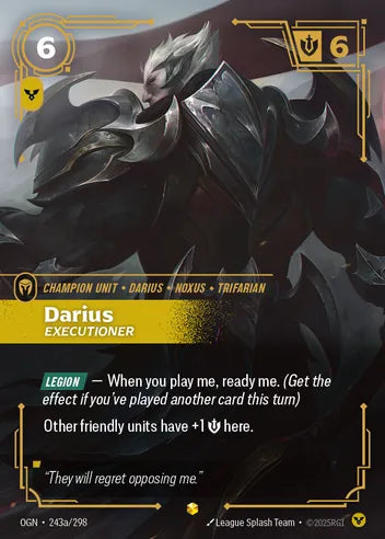 Darius, Executioner Foil