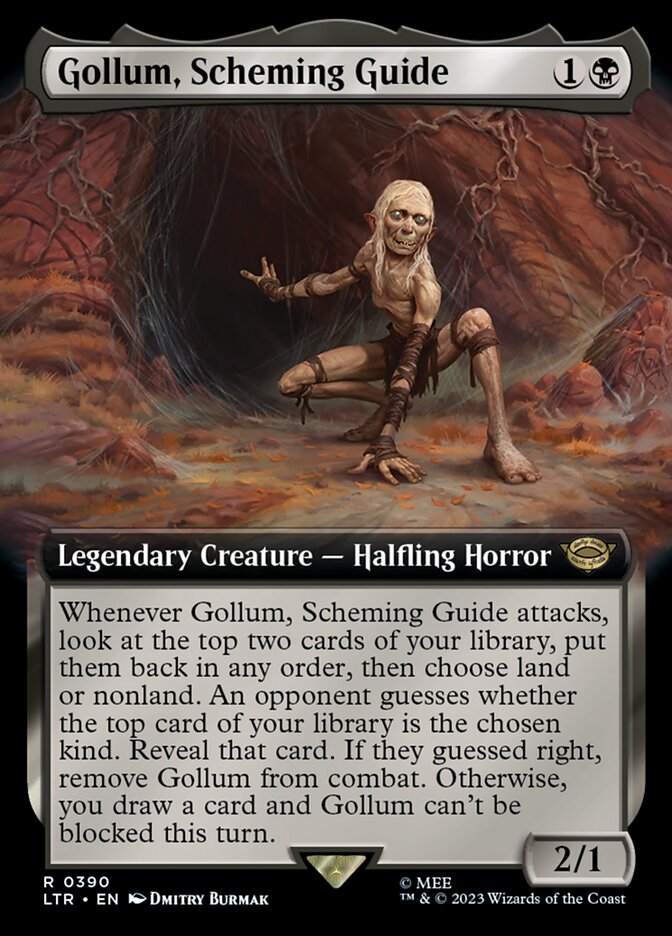 Gollum, Scheming Guide Extended Art