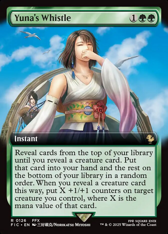 Yuna's Whistle Extended Foil