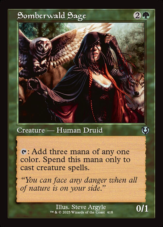 Somberwald Sage Retroframe