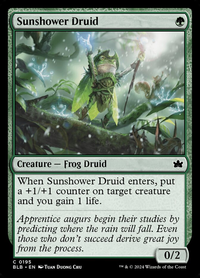 Sunshower Druid Foil