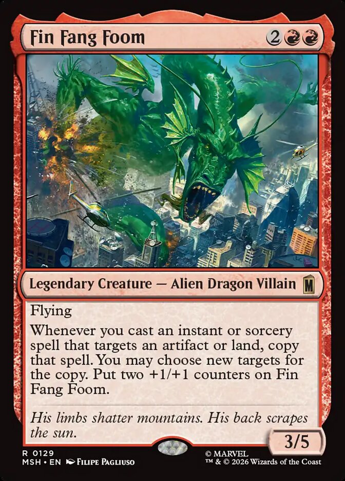 Fin Fang Foom Foil
