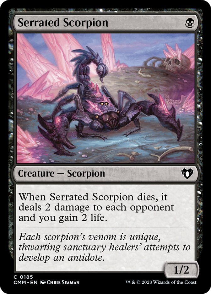 Serrated Scorpion Foil