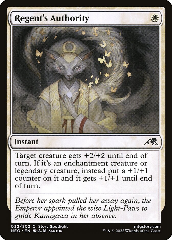 Regent's Authority Foil