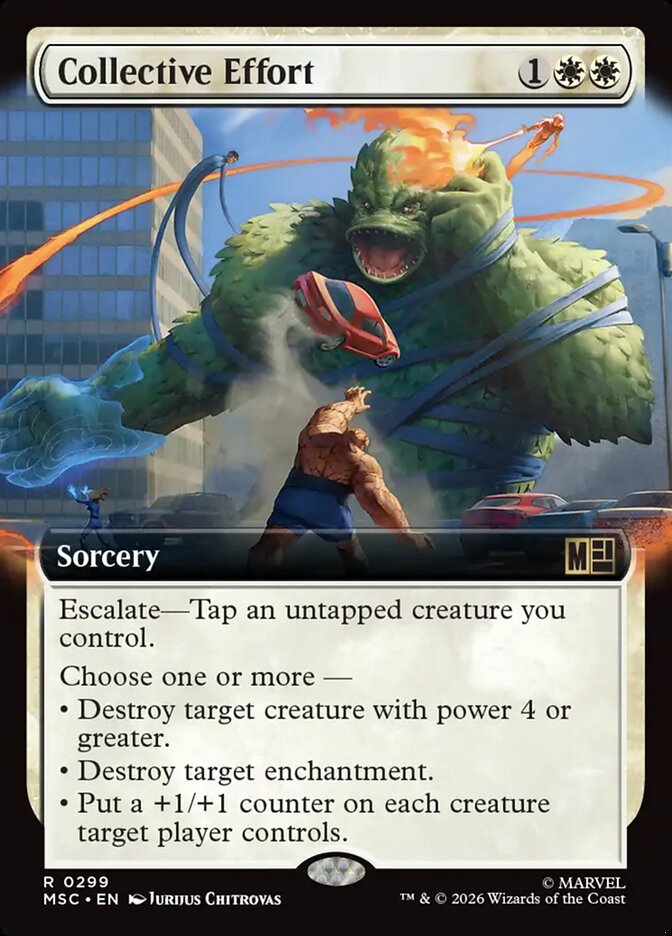 Collective Effort Extended Art