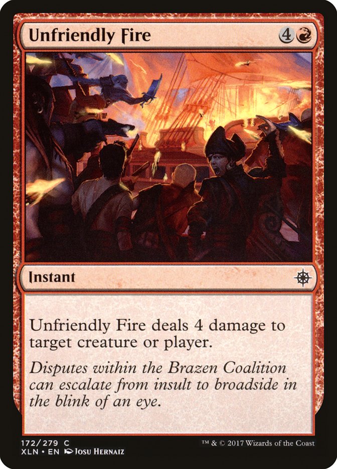 Unfriendly Fire Foil