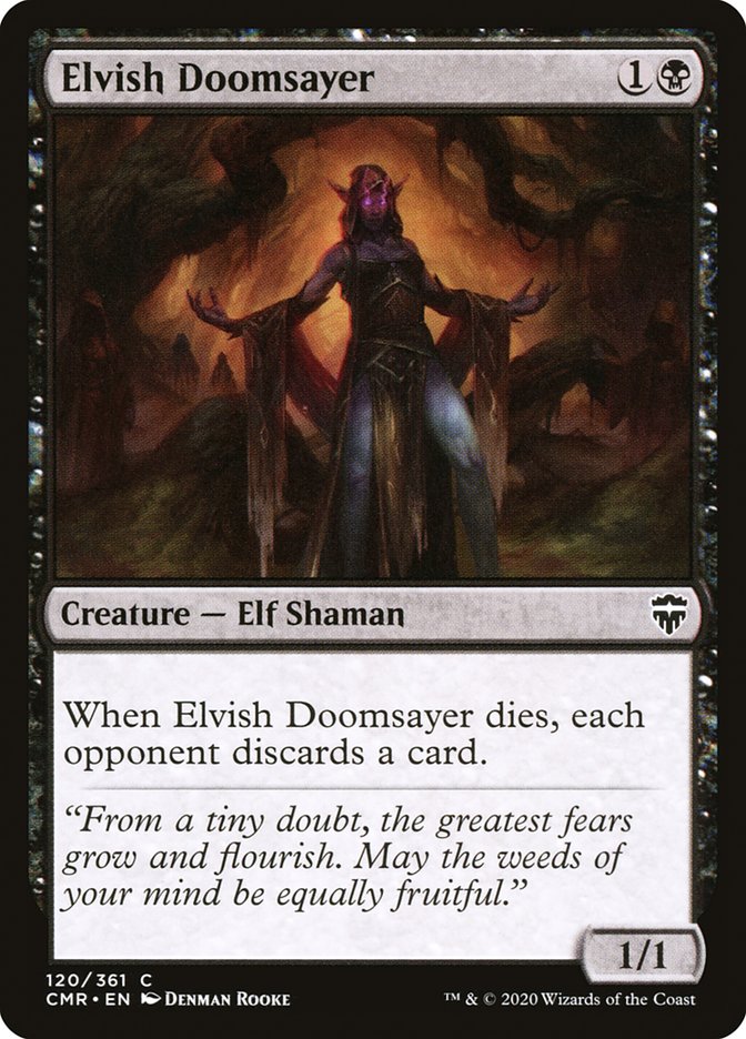 Elvish Doomsayer Foil
