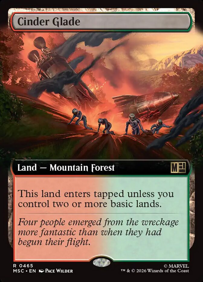 Cinder Glade Extended Art