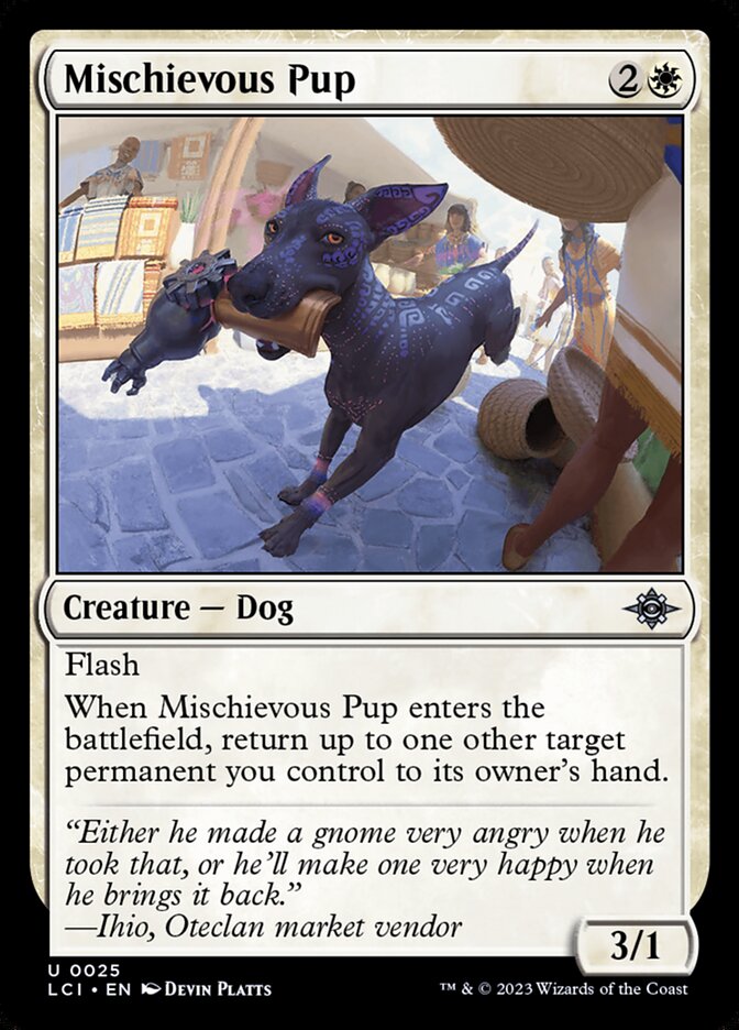 Mischievous Pup Foil