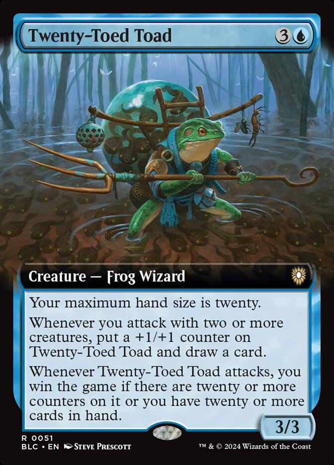 Twenty-Toed Toad Extended Art