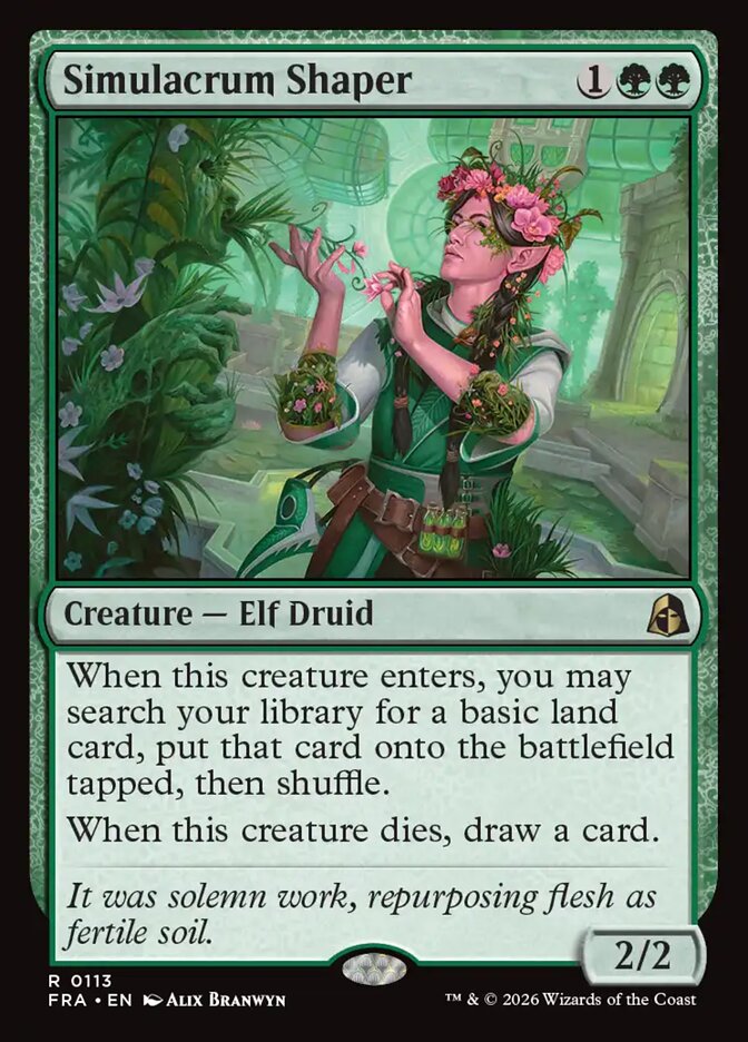 Simulacrum Shaper Foil