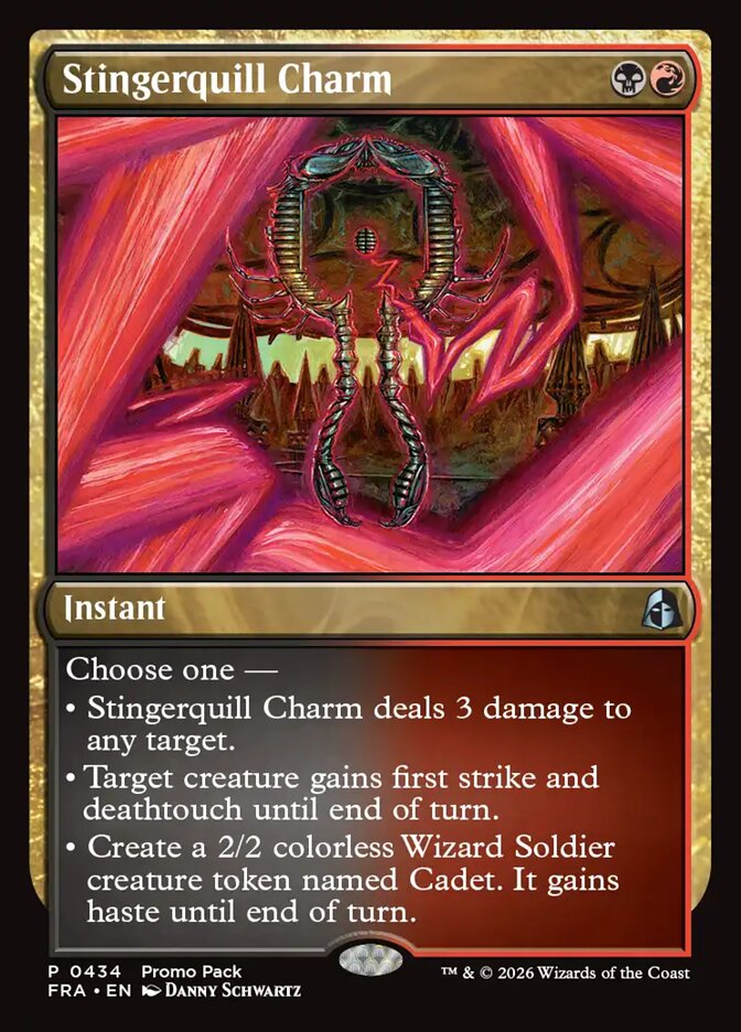 Stingerquill Charm Promo Foil