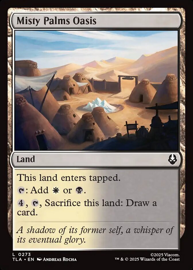 Misty Palms Oasis Foil