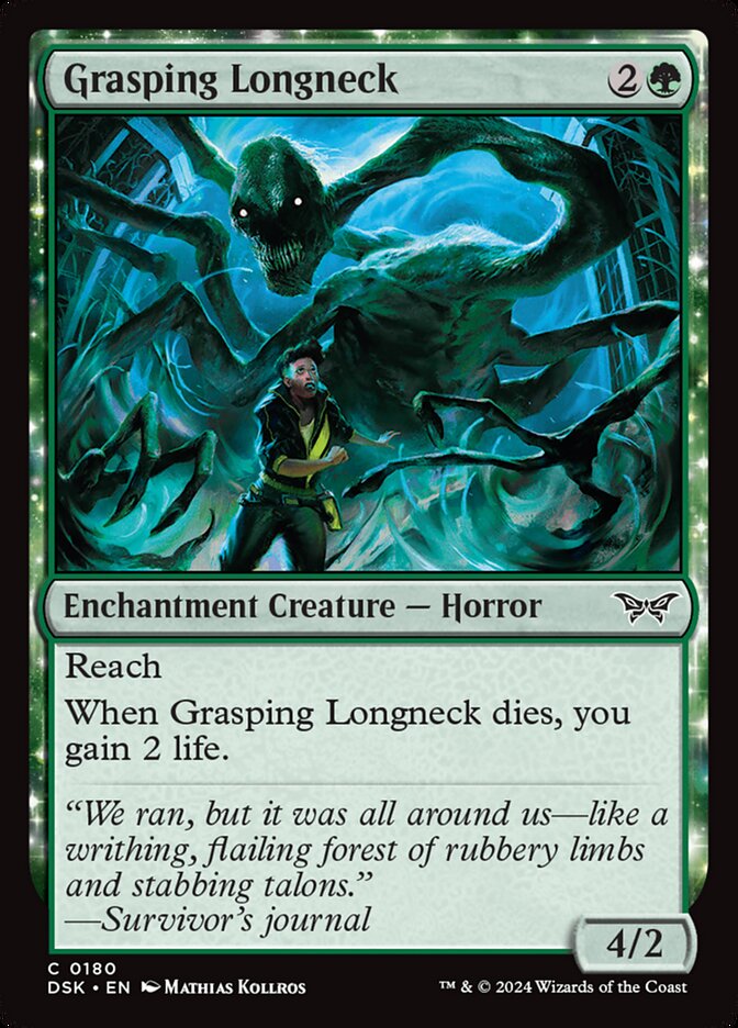 Grasping Longneck Foil