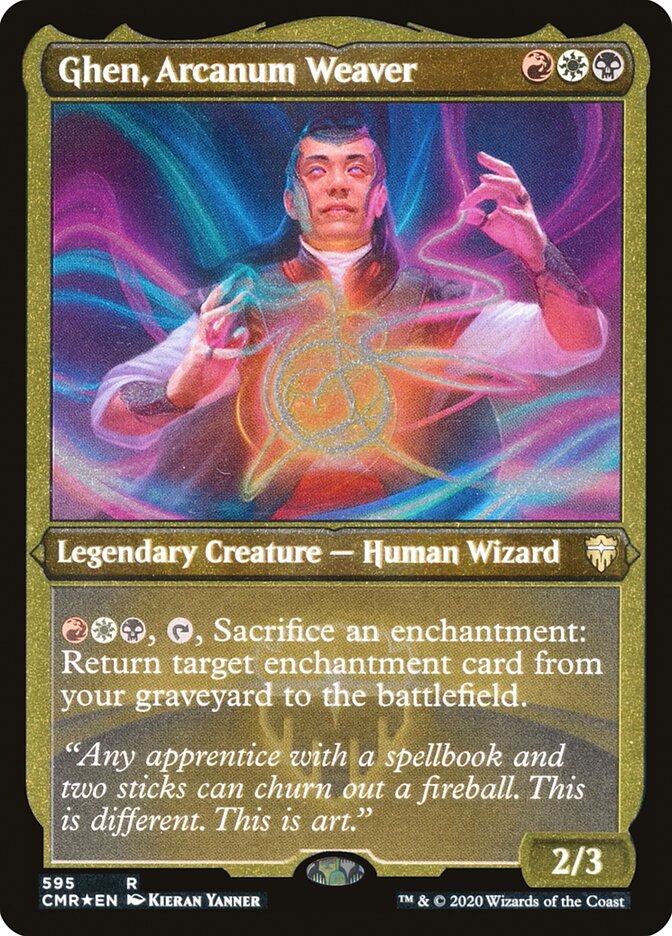 Ghen, Arcanum Weaver Etched Foil