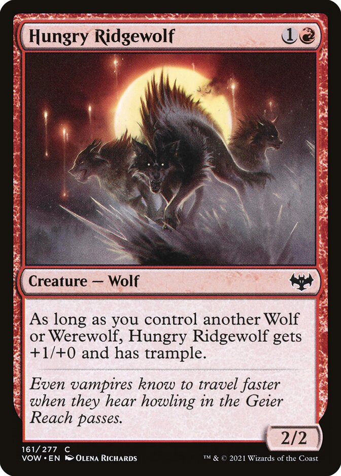 Hungry Ridgewolf Foil