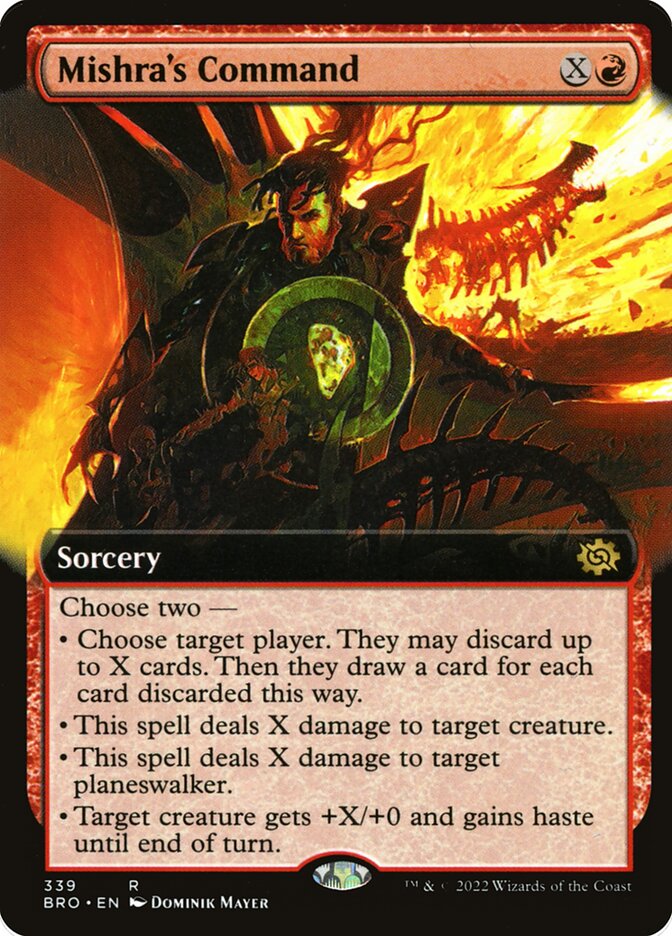 Mishra's Command Extended Art