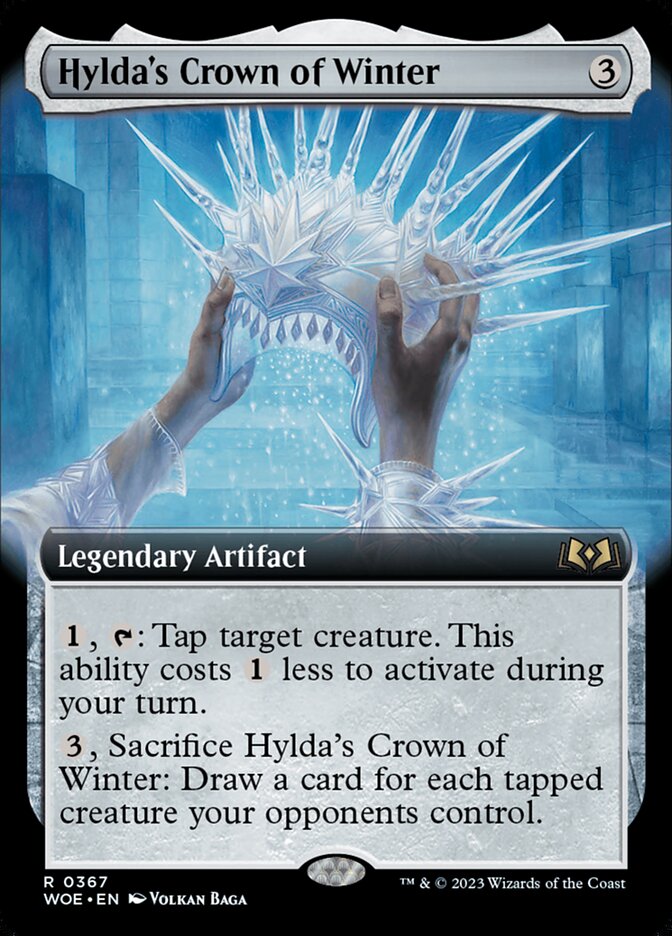 Hylda's Crown of Winter Extended Art