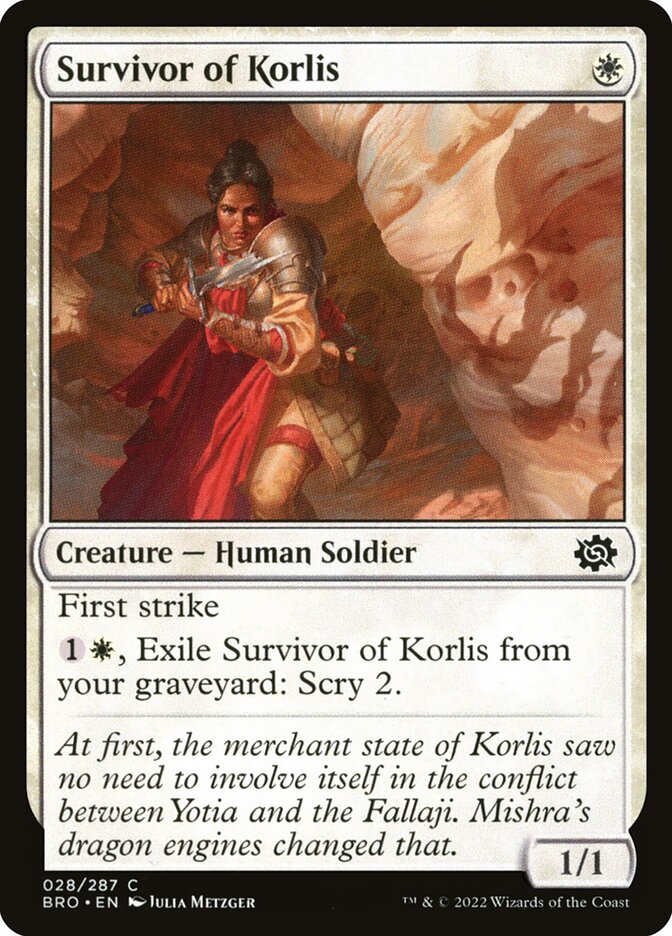 Survivor of Korlis Foil