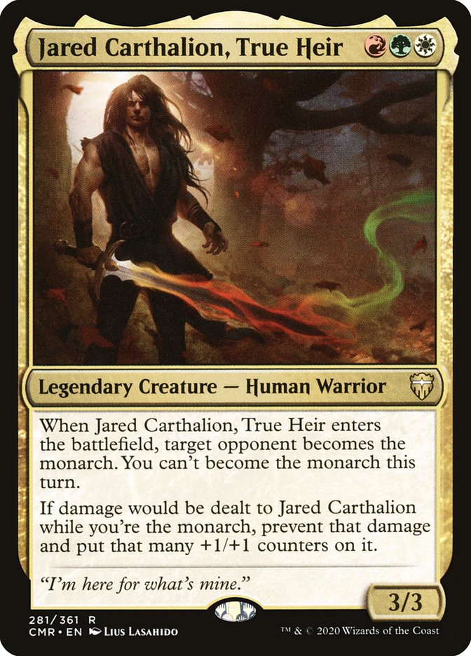 Jared Carthalion, True Heir Foil