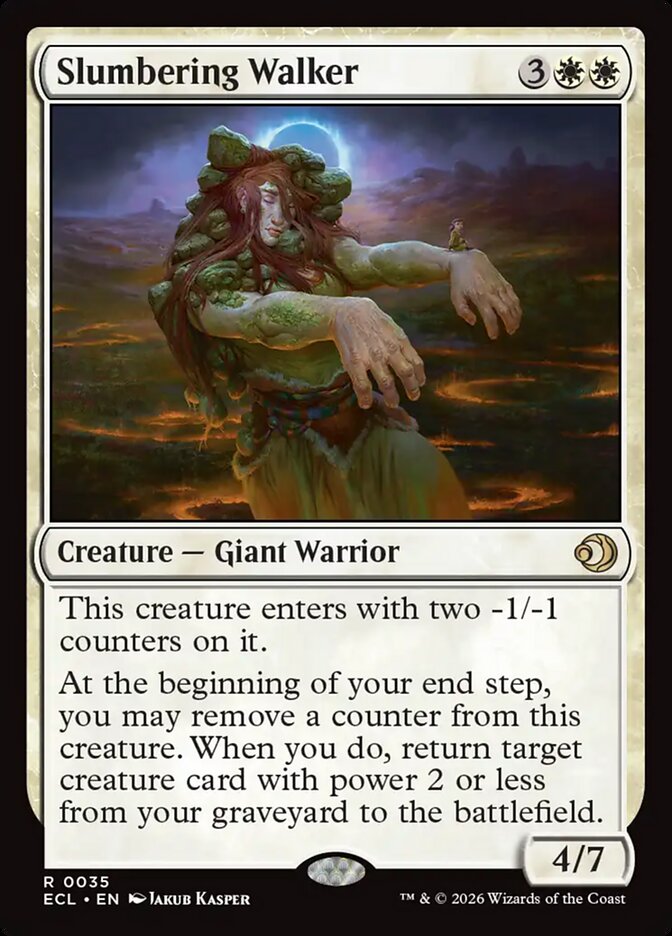 Slumbering Walker Foil