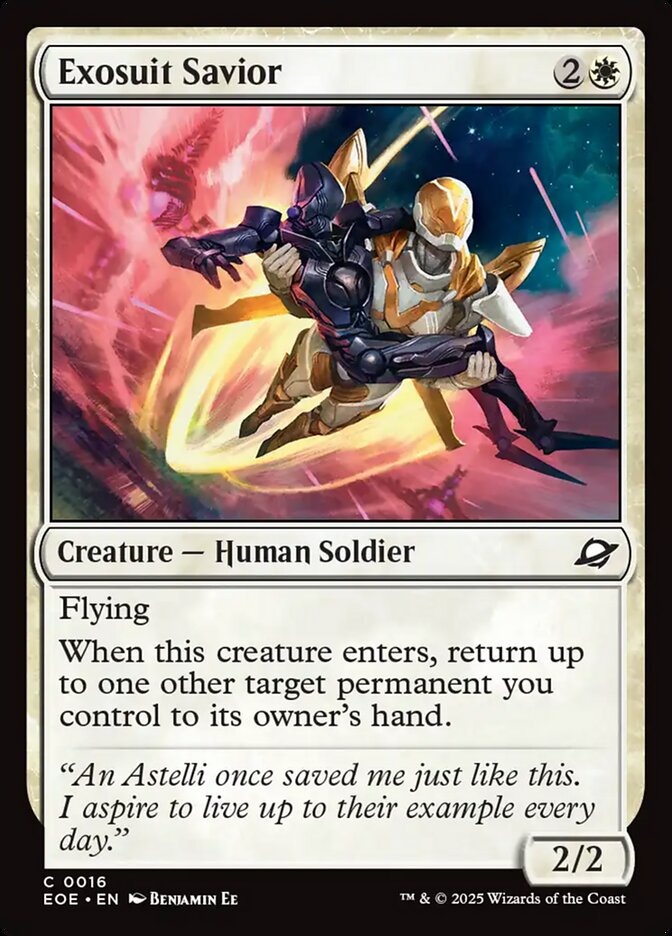 Exosuit Savior Foil