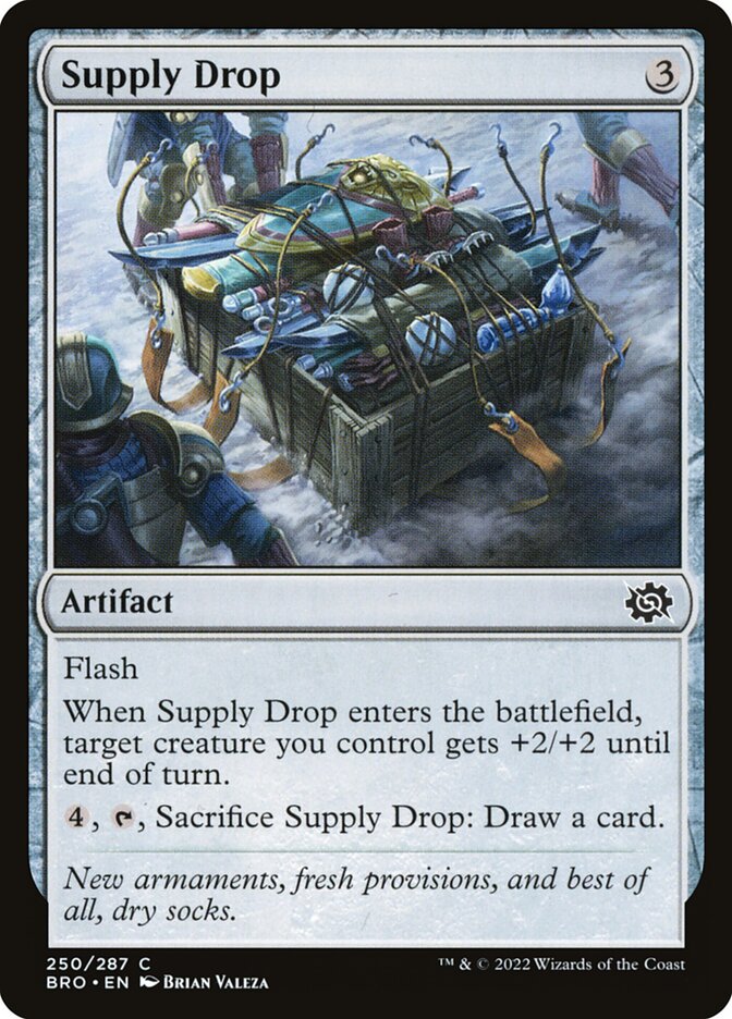 Supply Drop Foil