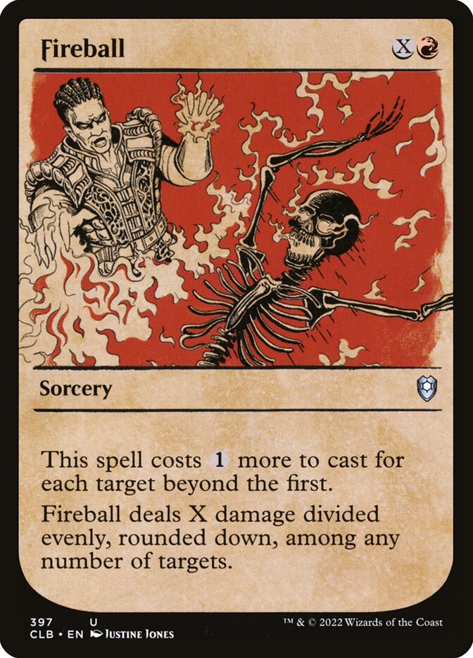 Fireball Showcase Foil