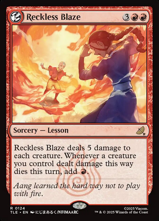 Reckless Blaze Foil