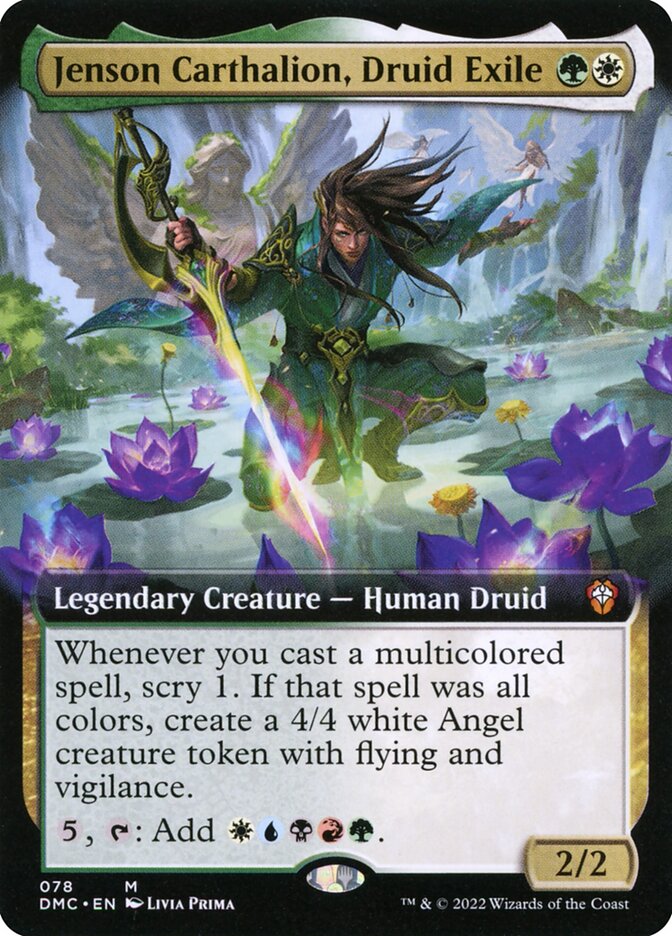 Jenson Carthalion, Druid Exile Extended Art
