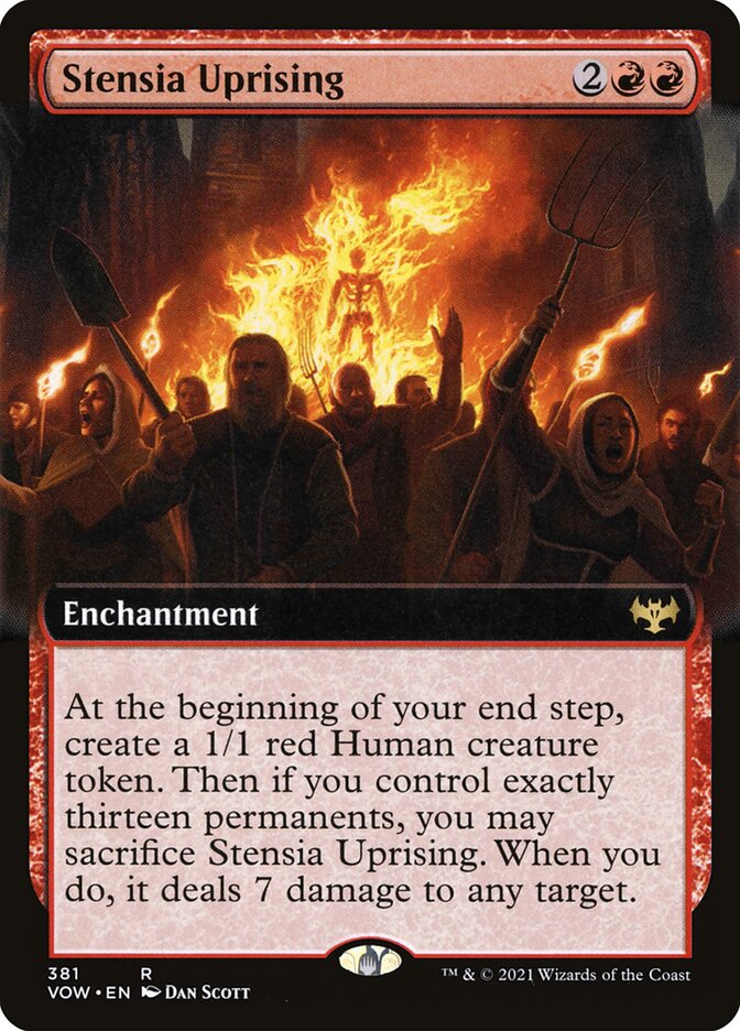 Stensia Uprising Extended Art Foil