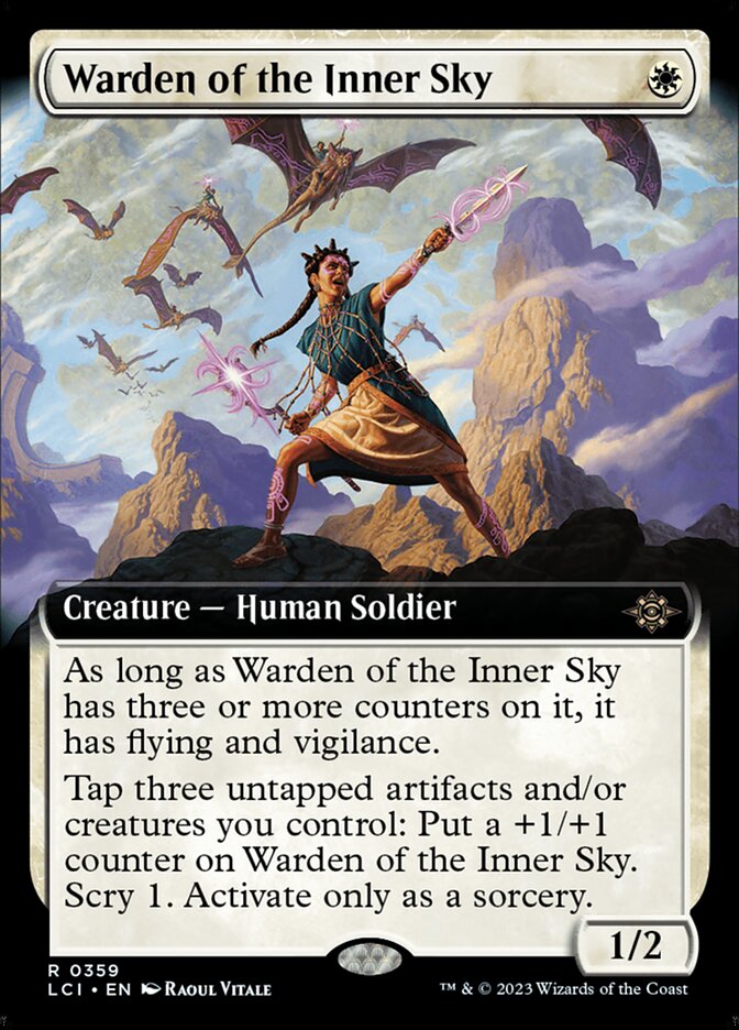 Warden of the Inner Sky Extended Art Foil