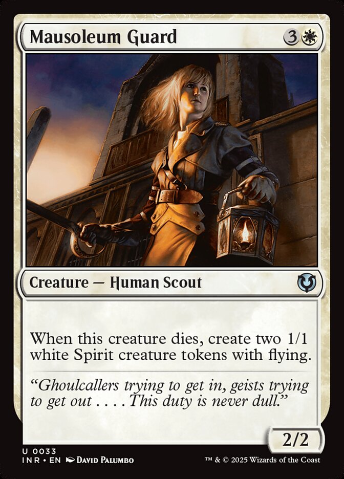 Mausoleum Guard Foil