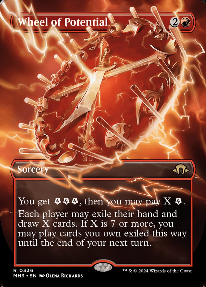 Wheel of Potential Borderless Foil