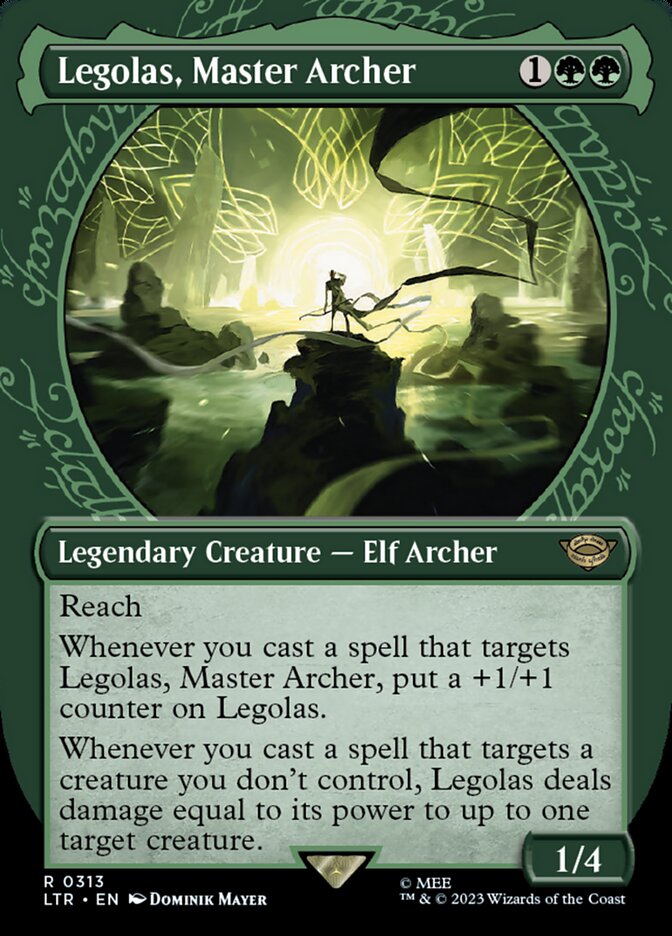 Legolas, Master Archer Showcase