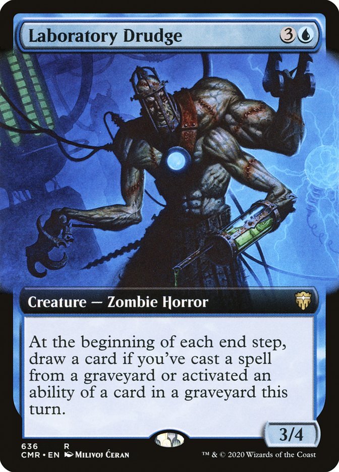 Laboratory Drudge Extended Art Foil