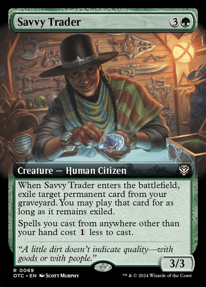 Savvy Trader Extended Art