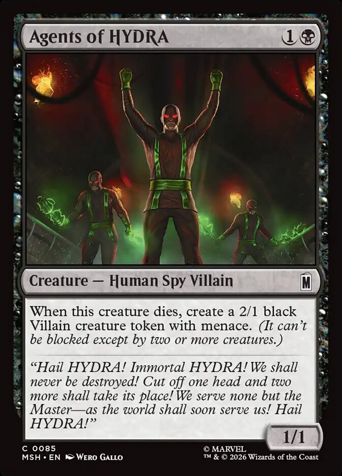 Agents of HYDRA Foil