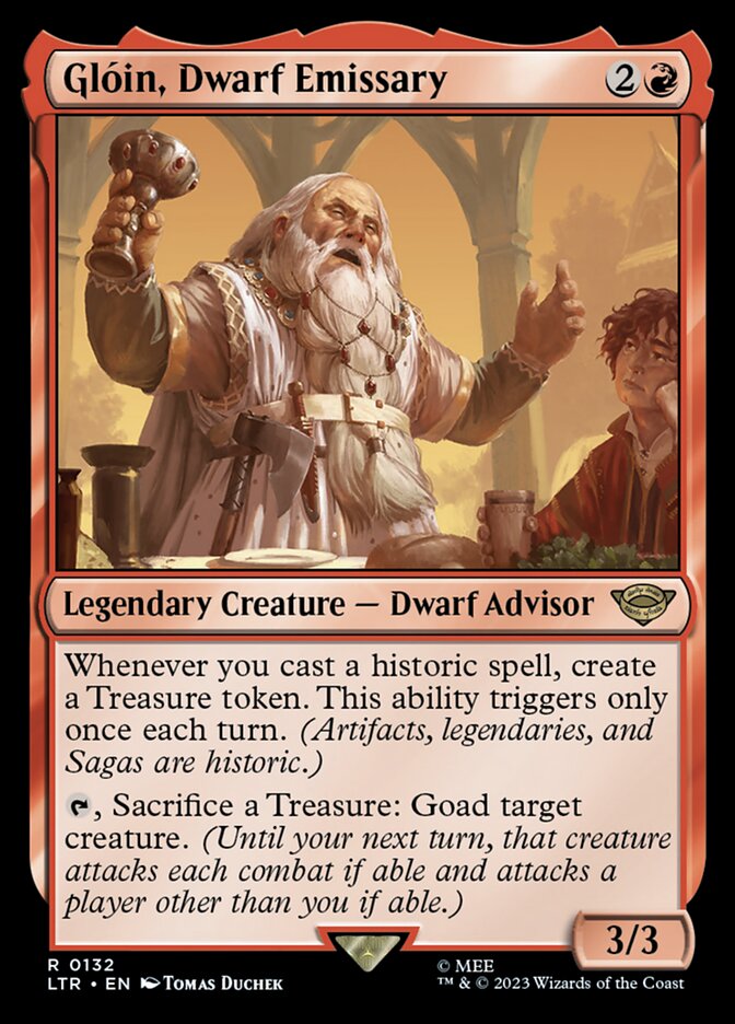 Glóin, Dwarf Emissary Foil