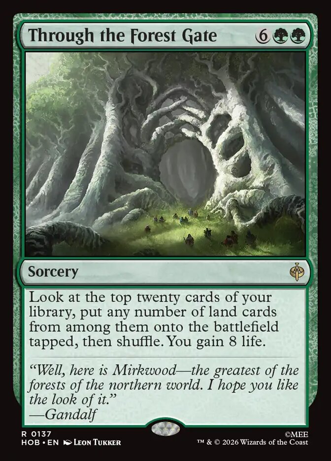 Through the Forest Gate Foil