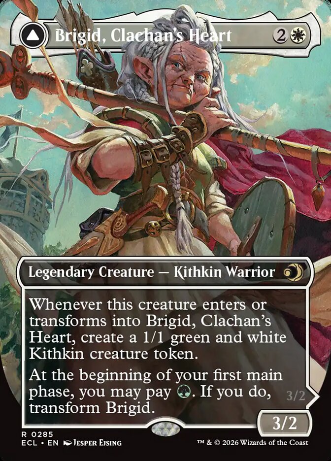 Brigid, Clachan's Heart // Brigid, Doun's Mind Borderless